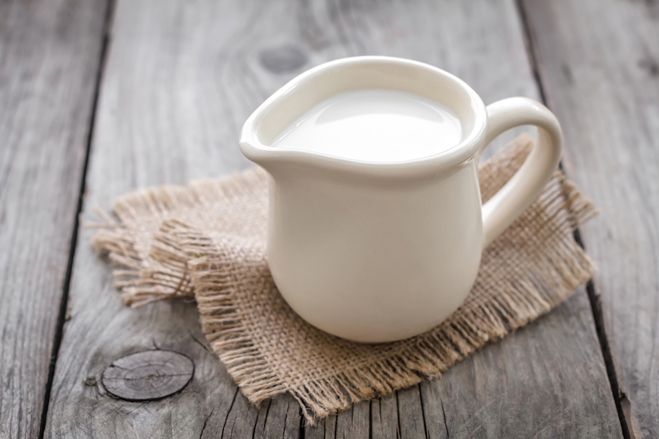 calorias vaso de leche descremada