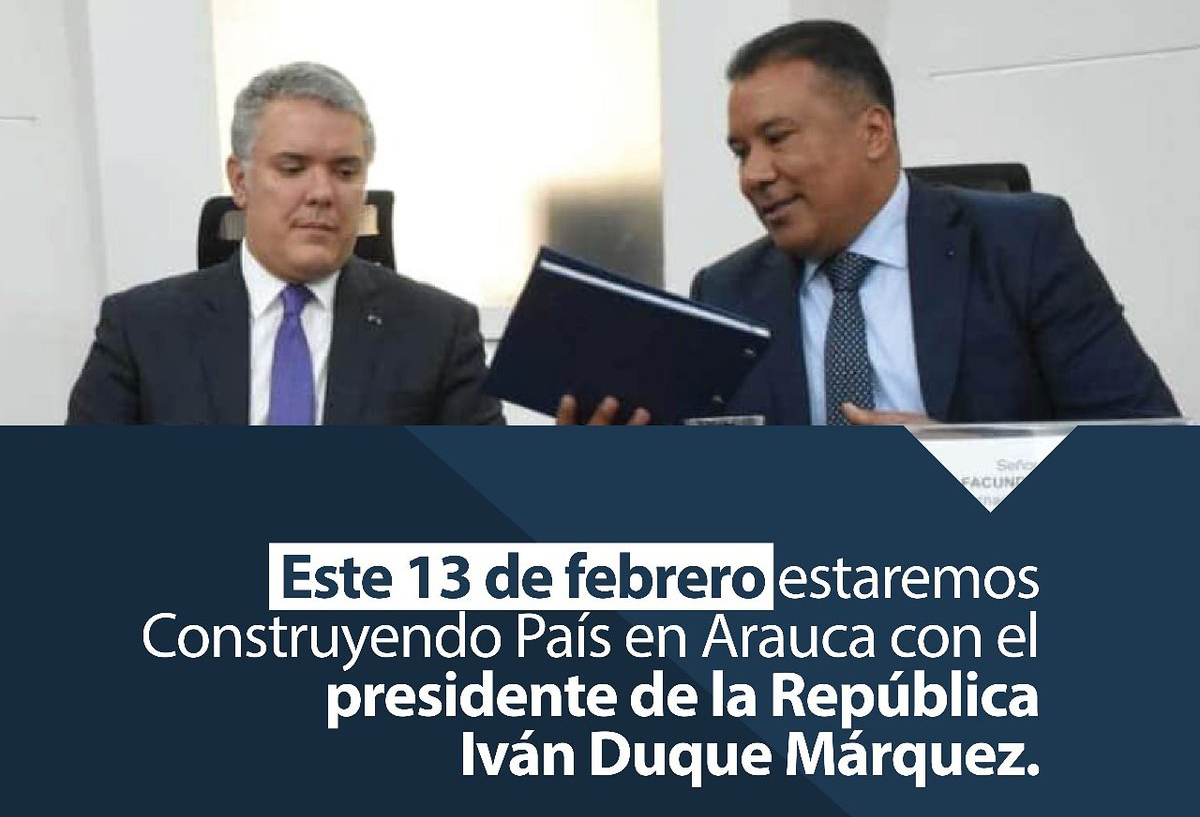 Resultado de imagen de Presidente Duque en Arauca