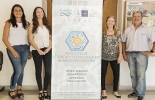 Daniel Wunderlin e integrantes de su grupo, Magdalena Monferrán, Julieta Griboff y María Verónica Baroni. variables químicas, análisis de muestras, industria de alimentos