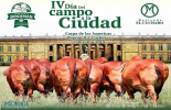 La cuarta edición del evento se realizará en Corferias este viernes 7 de junio con la presencia de más de 60 ejemplares Brahman rojo. Foto: haciendaelcucharo Día de campo El Cucharo 2019, día de campo Cucharo Bogotá, día de campo El Cucharo junio 2019, IV Día de campo Hacienda El Cucharo, cuarto día de campo Hacienda El Cucharo, Amor por el Brahman, genética Brahman rojo, eventos Asocebú, brahman Colombia, toros Brahman, toros reproductores, mejoramiento genético, toros certificados por Asocebú, CONtexto ganadero, ganaderos colombia, noticias ganaderas colombia