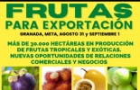 La tercera edición del Encuentro de Frutas para Exportación se hará en auditorio principal de la Caja de Compensación Familiar (Cofrem) en Granada, Meta. Foto: Cortesía encuentro de frutas para exportacion