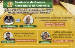 El primer Seminario de Quesos Artesanales de Colombia que se realizará en Paipa (Boyacá) los días 18 y 19 de noviembre con dos jueces de Uruguay, uno de manera virtual y otro presencial. Foto: Cortesía 1er seminario de quesos artesanales de Colombia