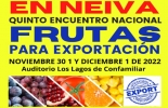 El Quinto encuentro nacional de frutas para exportación tendrá lugar en el auditorio los Lagos de Confamiliar en Neiva (Huila). Foto: Cortesía quinto congreso de frutas para exportación