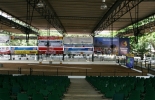 Las instalaciones del Coliseo de Ferias Miguel Villamil Muñoz están listas para la Feria. Foto: Oficina de prensa del evento. Feria Ganadera y Agroindustrial de Córdoba
