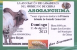 200 animales de razas lecheras y cebuínas participarán en el evento convocado por el comité municipal. Foto: Alcaldía de Chima. Subasta en Chima Santander