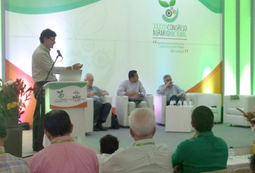 Asociatividad, valor agregado y exportación, fueron los mensajes que dejaron expertos en la XXXVIII Congreso Agrario Nacional. Foto: CONtexto ganadero. XXXVIII Congreso Agrario Nacional Colombia