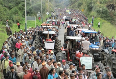 Dignidad Agropecuaria de Boyacá argumenta que el Gobierno Nacional les ha incumplido varios acuerdos pactados en el pasado. Foto: CONtexto ganadero. Inclumplimientos MinAgricultura campesinos