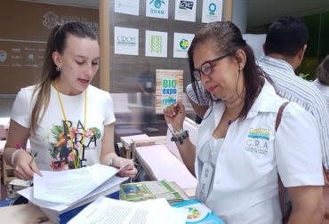 La feria dio inicio el pasado jueves y concluye este sábado. Foto: Cortesía. negocios verdes, negocios verdes colombia, negocios verdes atlántico, empresas negocios verdes, bioexpo colombia, bioexpo 2017, ganadería colombia, contexto ganadero, noticias ganaderas colombia
