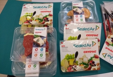 La innovación fue presentada en la pasada edición de Andina Pack. Foto: Cortesía. Sealed Air, criovac, empaque de comida, empacado de comida, empaque tipo skin, santiago galas, andina pack 2017, fao, desperdicio de alimentos, contexto ganadero, noticias ganaderas colombia, ganadería colombia