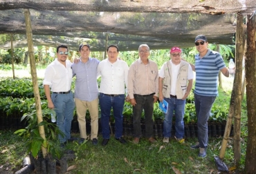El objetivo de EcoTierra es diseñar un proyecto agroforestal para impulsar la reforestación. Foto: Gobernación de Huila. Ganadería, ganadería colombia, noticias ganaderas, noticias ganaderas colombia, CONtexto ganadero, EcoTierra, reforestación, certificación internacional de los cultivos, Andrés Huby, gerente de inversiones de EcoTierra, cacao, cacao huila, cacao ecotierra