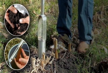 El productor mismo puede hacer una evaluación y observación en campo del suelo de su predio. Foto: Youtube Fertilab - elabcrural.com - turfes.com Criterios evaluación cualitativa suelo, criterios evaluación cuantitativa, criterios calidad suelo, evaluación del suelo, suelo ganadería, cómo evaluar el suelo, importancia del suelo, suelo ganadería Colombia, suelo colombia, suelo calidad, CONtexto ganadero, ganaderos colombia, noticias ganaderas colombia