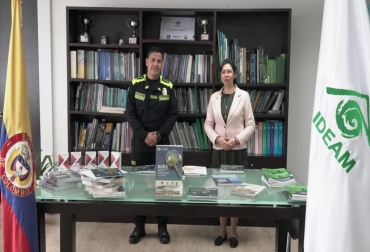 La Dirección de Carabineros podrá utilizar las herramientas con las que trabaja el Ideam para contrarrestar la deforestación. Foto: Cortesía, Convenio ideam carabineros deforestación en colombia