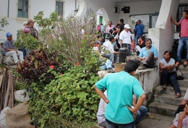 La casa de la Anuc en Cauca se convertiría en mercado campesino. Foto: Anuc. Casas campesinas anuc.