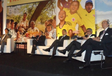 Rafael Mejía habló sobre la construcción de un sistema que permita darle una solución al campo. Foto: SAC. Congreso Agrario Nacional, Colombia