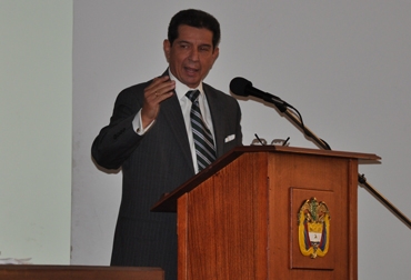 José Félix Lafaurie, durante su ponencia en el Congreso de la República José Félix Lafaurie, durante su ponencia en el Congreso de la República