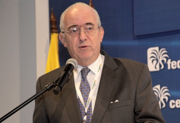 Mesa Dishington ratificó la importancia de que el gremio y los productores estén completamente alineados en el camino de aprovechar el potencial de esta agroindustria. Foto: Fedepalma. Jens Mesa Dishington fedepalma
