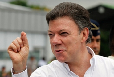 Campesinos del país le piden al presidente de la República, Juan Manuel Santos, ayudas reales para el sector agropecuario. Foto: SIC. Juan Manuel Santos.