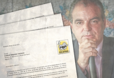 La carta fue firmada por Roger Michael Martens Kuck, presidente de la junta directiva de la Corporación Antioquia Holstein. Foto: CONtexto ganadero. precio de la leche antioquia holstein