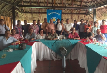 El Banco Agrario realizó un almuerzo con los ganaderos de la región para explicarles las ventajas del programa. Foto: Miguel Torres Badín. Bolívar, Cartagena, Ica, Banco Agrario, afagro web costos ganaderos, acceso a créditos, asesores comerciales agropecuarios, Fedegán, CONtexto ganadero