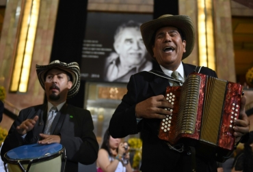 La inscripción la hizo el Comité para la salvaguardia del patrimonio cultural inmaterial. Foto: AFP. Vallenato colombia unesco