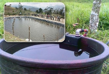 Ganaderos del departamento esperan que en la región se construyan, con recursos gubernamentales, pozos para cosechar agua. Foto: www.culturaempresarialganadera.org / CONtexto Ganadero. reservorios ganadería