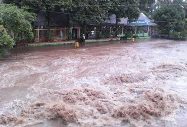 Cuando el río Ariari se desborda, los municipios del sur del Meta son los más afectados. Foto: www.scoopnest.com. Río Ariari emergencia Colombia