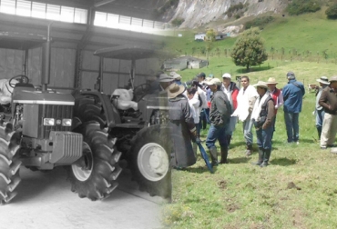 Los ganaderos de Guaduas estaban convencidos que recibirían el tractor con todos sus elementos. Foto: prensalibrecasanare.com / www.culturaempresarialganadera.org. Asociación de Ganaderos de Guaduas, Guaduas, Caparrapí, Cundinamarca, Pacto Agrario, incumplimiento pacto agrario, Banco de maquinaria, Tractor, Escasez de alimento bovino, afectaciones Guaduas Fenómeno de El Niño, ganaderos frustrados con Pacto Agrario, Pacto Nacional por el Agro y el Desarrollo Rural, CONtexto ganadero, ganaderos Colombia, ganadería Colombia