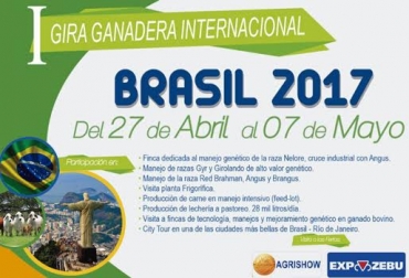 Para participar en el evento, es necesario apartar su cupo antes del 16 de diciembre. Foto: Coregán. uberaba, agrishow 2017, Expo Zebu 2017, feria uberaba 2017, Coregan, Comité de Ganaderos de Puerto Berrío, puerto berrío 2017, eventos ganaderos 2017, ganadería colombia, ganadería antioquia