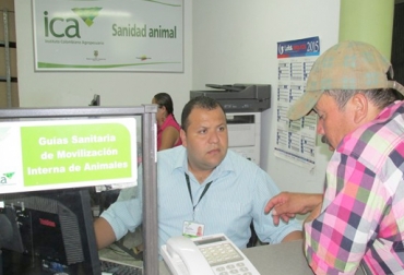 Los ganaderos reclaman mayor agilidad en el trámite de expedición de guías para movilizar ganado. Foto: ica.gov.co Guías movilización diciembre 2016, trámite guías movilización ICA diciembre 2016, trámite guías movilización, Instituto Colombiano Agropecuario, ICA, Guías de Movilización, ICA no expide guías movilización, ganaderos afectados por el ICA, movilización de ganados en Colombia, problemas del ICA en regiones de Colombia, Falta de personal y comunicación del ICA, CONtexto ganadero, ganaderos colombia