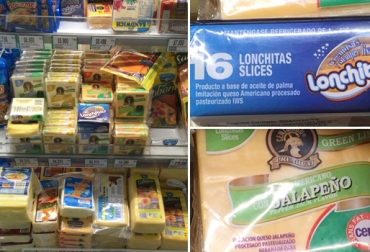 La venta de estos productos afecta el consumo de los que sí son lácteos. Foto: CONtexto ganadero. imitación de productos lácteos colombia