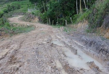 La malla vial terciaria de Colombia es uno de los temas a los que menos atención se le presta. Foto: CONtexto ganadero. Vías terciarias, vías terciarias Colombia, vias terciarias inversión, cifras vias terciarias, vias terciarias ganadería, CONtexto ganadero
