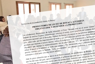Productores de Boyacá solicitan al Gobierno Nacional medidas de urgencia que den soluciones a la crisis del sector. Foto: contextoganadero.com lecheros de boyacá, ganaderos de Boyacá, crisis del sector lácteo, crisis de lecheros en Colombia, importaciones de leche, llamado al Gobierno, CONtexto ganadero