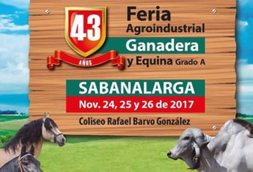 La Feria ganadera de Sabanalarga es una de las más importantes y tradicionales de la región Caribe. Foto: Cortesía Feria Sabanalarga 2017, presupuesto Feria Sabanalarga 2017, Feria Ganadera de Sabanalarga, Feria ganadera de Sabanalarga 2017, Feria equina de Sabanalarga, Feria agroindustrial de Sabanalarga, ganaderos del caribe, Ganaderos de Sabanalarga, Feria ganadera Atlántico, CONtexto ganadero, ganaderos colombia, noticias ganaderas colombia
