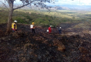 Las altas temperaturas se han presentado en Baraya, Gigante, Suaza, Villavieja, Colombia, Garzón y San Agustín. Foto: Gobernación del Huila. huila, verano huila, lluvias huila, incendios forestales huila, ganadería huila, noticias ganaderas huila, contexto ganadero, ganadería colombia, comité de ganaderos de huila, Oficina para la Gestión del Riesgo de Desastres del Huila