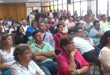 Estos fueron los asistentes a la reunión en la sala múltiple de la U. del Tolima el pasado 6 de abril. Foto: Cortesía Asopastoril Colombia, asociación sistemas silvopastoriles Colombia, sistemas silvopastoriles ganadería Colombia, sistemas silvopastoriles Colombia, proyectos silvopastoriles Colombia, semillas sistemas silvopastoriles, alimento para ganado, sembrar árboles, CONtexto ganadero, ganaderos colombia, noticias ganaderas colombia