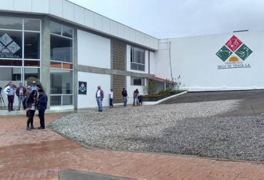 El frigorífico Valle de Tenza comenzó a funcionar en 2009 y recibió la autorización del Invima en septiembre pasado. Foto: Periódico EL DIARIO decreto 1500 2018, Boyacá decreto 1500, estatus plantas de beneficio Boyacá 2018, plantas de sacrificio 2018, Frigovatenza, sacrificio clandestino Boyacá, sacrificio ilegal Boyacá, Plan Racionalización plantas beneficio Boyacá, CONtexto ganadero, ganaderos colombia, noticias ganaderas colombia