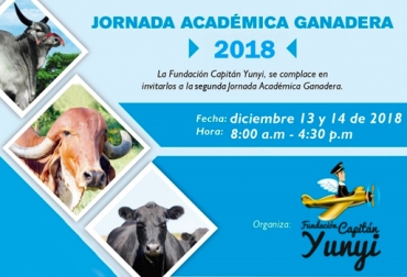 Esta es la segunda jornada académica que realiza la fundación, con el fin de capacitar a ganaderos y estudiantes. Foto: Fundación Capitán Yunyi Jornada académica Fundación Capitán Yunyi, jornada académica Capitán Yunyi Medellín diciembre 2018, Fundación Capitán Yunyi, Capitán Yunyi diciembre 2018, jornada académica diciembre 2018, capacitación para ganaderos, CONtexto ganadero, ganaderos colombia, noticias ganaderas colombia