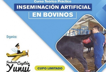 La Fundación Capitán Yunyi ofrece un nuevo curso de inseminación artificial en bovinos para el primer fin de semana de abril. Foto: instagram.com/capitanyunyi Curso inseminación artificial en bovinos Capitán Yunyi abril 2019, Fundacion Capitán Yunyi 2019, Curso inseminación artificial en bovinos 2019, curso inseminación artificial 2019, aprender sobre inseminación artificial en bovinos, Fundacion Capitan Yunyi Curso reproducción 2019, Fundación Capitán Yunyi, cursos para ganaderos Colombia, CONtexto ganadero, ganaderos colombia, noticias ganaderas colombia