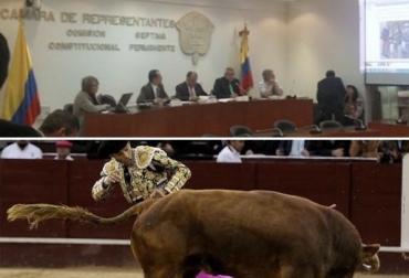 “Aficionados a la fiesta brava y agentes del encadenamiento productivo asistirán a la audiencia pública en el hotel MS de Cali”, dijo Juan Bernardo Caicedo. Foto: El Colombiano - camara.gov.co Audiencia pública de la Cámara de Representantes, fiesta brava en Cali, la manutención de la fiesta, encadenamiento productivo, gente que vive de los toros, defender la fiesta brava, feria de Cali, ingresos impositivos de la temporada taurina, CONtexto ganadero, noticias de ganadería colombiana.