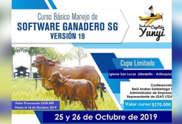 La Fundación sigue sumando esfuerzos para proporcionar las mejores capacitaciones y así seguir apoyando a estudiantes de bajos recursos. Foto: Cortesía Curso Software ganadero 2019, curso software ganadero versión 19, Fundación Capitán Yunyi 2019, Curso Software Capitan Yunyi octubre 2019, Software Ganadero, curso para ganaderos, registros en ganadería, cursos de ganadería, curso software ganadero Fundación Capitán Yunyi, Fundación Capitán Yunyi, Fundación Luis Alberto Martínez, CONtexto ganadero, ganaderos colombia, noticias ganaderas colombia