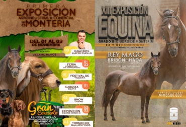 Asista del 1 al 3 de noviembre a la Primera Exposición Agroindustrial y Comercial. Foto: Cortesía. Ganadería, ganadería colombia, Ganadería colombiana, CONtexto ganadero, noticias ganaderas, noticias ganaderas colombia, córdoba, ganaderos córdoba, feria equina cordoba, feria equina monteria, feria agroindustrial equina garado b monteria, ganaderos, ganaderos colombia