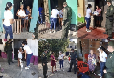 Estas son las entregas realizadas por Coregán en el municipio de Puerto Berrío, gracias al apoyo de ganaderos del Magdalena medio. Foto: Coregán coronavirus, coronavirus Colombia, donaciones ganaderos Colombia, donaciones coronavirus, donar en tiempos de coronavirus, aislamiento preventivo obligatorio Colombia, ganaderos donaciones, ganaderos mercados, ganaderos ayudan, aporte de ganaderos en coronavirus, Venta de ganado, CONtexto ganadero, ganaderos colombia, noticias ganaderas colombia