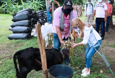 Este banco de forraje contará con 2.300 toneladas de silo. Foto: Gobernación del Atlántico. ganadería, ganadería colombia, noticias ganaderas, noticias ganaderas colombia, contexto ganadero, centro de forraje, centro de forraje atlántico, centro de forraje en santa lucía atlántico, ganaderos del atlántico, gobernación del atlántico, proyectos para ganaderos del atlántico,
