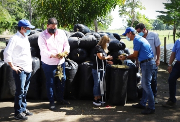Con este proyecto se busca entregar 2.325 toneladas de silo para un estimado de 1.926 productores de 18 municipios del departamento. Foto: @MiguelVergaraC. Ganadería, ganadería colombia, noticias ganaderas, noticias ganaderas colombia, CONtexto ganadero, Silo, silo atlántico, centro de silo atlántico, silo para ganaderos del atlántico, forraje ganaderos del atlántico