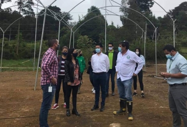 La obra se viene adelantando desde el año pasado y será inaugurada a finalizar el mes. Foto: Gobernación de Antioquia. Ganadería, ganadería colombia, noticias ganaderas, noticias ganaderas colombia, CONtexto ganadero, Ciudadela Agrotecnológica San José, Ciudadela Agrotecnológica San José antioquia, Gobernación de Antioquia, agricultura 4.0, agricultura 4.0 en antioquia