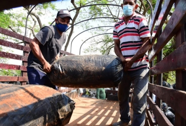 Este proyecto ha permitido que 2.000 productos se hayan visto beneficiados. Foto: Gobernación del Atlántico. Ganadería, ganadería colombia, noticias ganaderas, noticias ganaderas colombia, CONtexto ganadero, Silo, silo atlántico, centro de silo atlántico, silo para ganaderos del atlántico, forraje ganaderos del atlántico,