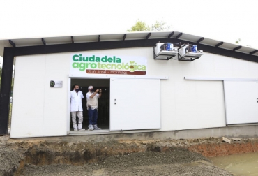 Con la Ciudadela Agrotecnológica se busca el abastecimiento de alimentos y la reactivación económica del sector. Foto: UdeA. Ganadería, ganadería colombia, noticias ganaderas, noticias ganaderas colombia, CONtexto ganadero, Ciudadela Agrotecnológica San José, Ciudadela Agrotecnológica San José antioquia, Gobernación de Antioquia, agricultura 4.0, agricultura 4.0 en antioquia, universidad de antioquia, inauguración ciudadela agrotecnológica, Marinilla