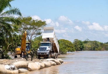 Los ganaderos de la región temen que se presente una inundación de mayor magnitud ante la demora en las obras. Foto: Gobernación de Sucre. Ganadería, ganadería colombia, noticias ganaderas, noticias ganaderas colombia, CONtexto ganadero, inundaciones en La Mojana, tragedia en la mojana, reunión con el ministerio de agricultura en la mojana, situación de la mojana, perdidas de ganado en la mojana, hambruna en la mojana, tragedia caregato, inundaciones la mojana, ganasucre, ganaders de sucre