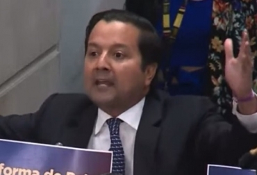 La cooperación interinstitucional es clave en alianza para concretar acciones reales en favor del campo, señala el senador David Luna. Foto:Captura Twitter del senador David Luna Senador David Luna