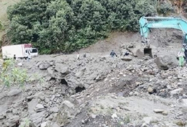 Huila registra 835 viviendas están afectadas al igual que 527 vías en el departamento. Foto: Cortesía Cierres de vías por ola invernal
